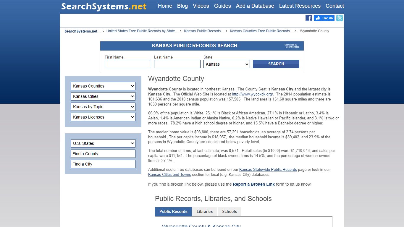 Wyandotte County Criminal and Public Records